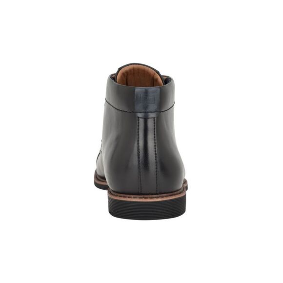 TOMMY HILFIGER Mens Black Rawstin Cap Toe Lace-Up Dress Chukka Boots 8 M - Picture 2 of 4